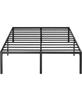 Slickblue Platform Bed Frame with Under-Bed Storage Space for Organized Bedroom Storage