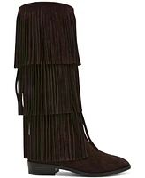 Steve Madden Women's Spur Fringe Tall Boots