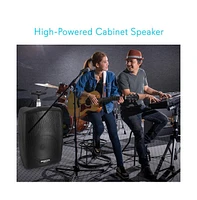 Pyle Bluetooth Portable Pa Speaker System - Compact Loudspeaker with Rechargeable Battery, MP3/Usb/Sd/Fm Radio & Wired Microphone