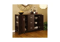 Slickblue Modern Dining Buffet Sideboard Server for Stylish Storage and Organization