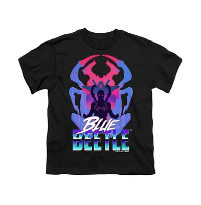 Blue Beetle Boys Silhouette Short Sleeve Tee / T-Shirt