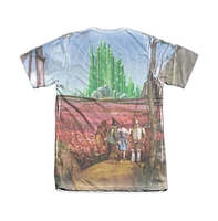 Wizard Of Oz Men's On The Road (Front/Back Print) Adult Poly/Cotton Short Sleeve Tee / T-Shirt