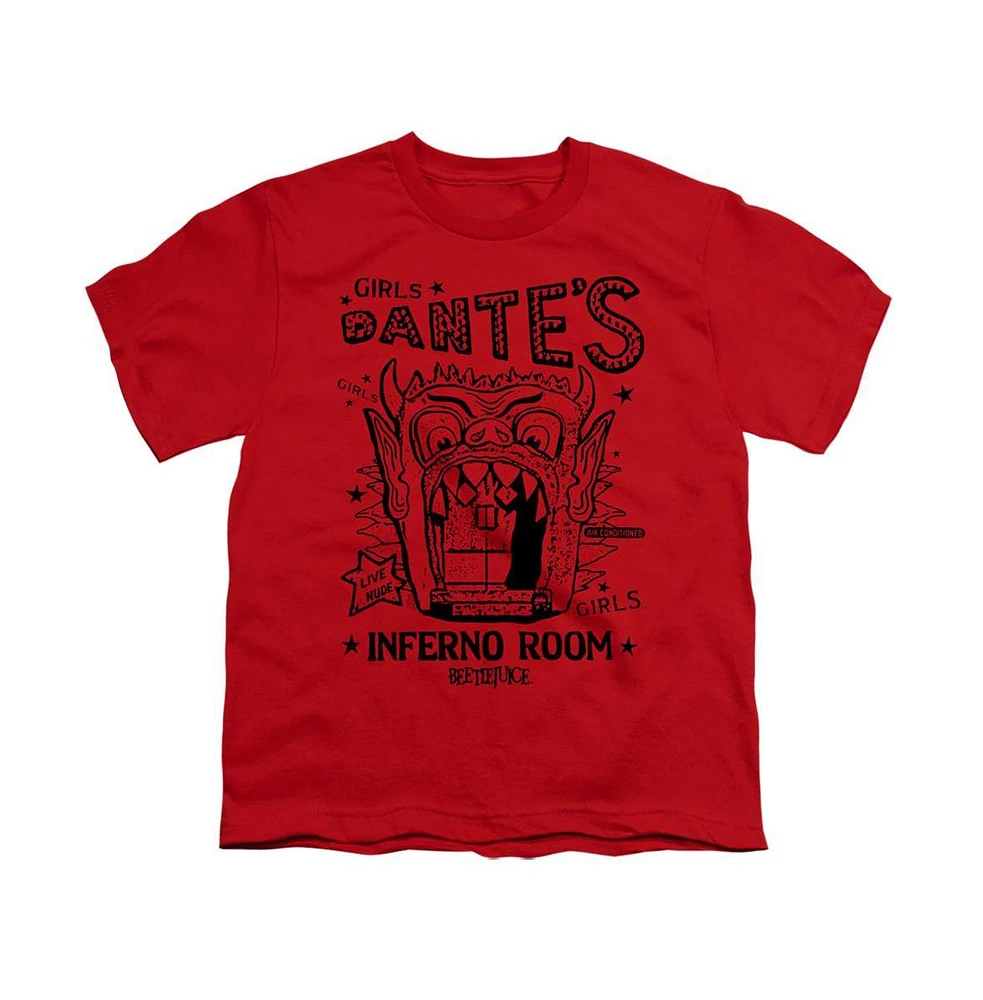 Beetlejuice Boys Dantes Inferno Room Short Sleeve Tee / T-Shirt