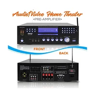 Pyle Karaoke Home Wireless Microphone Amplifier