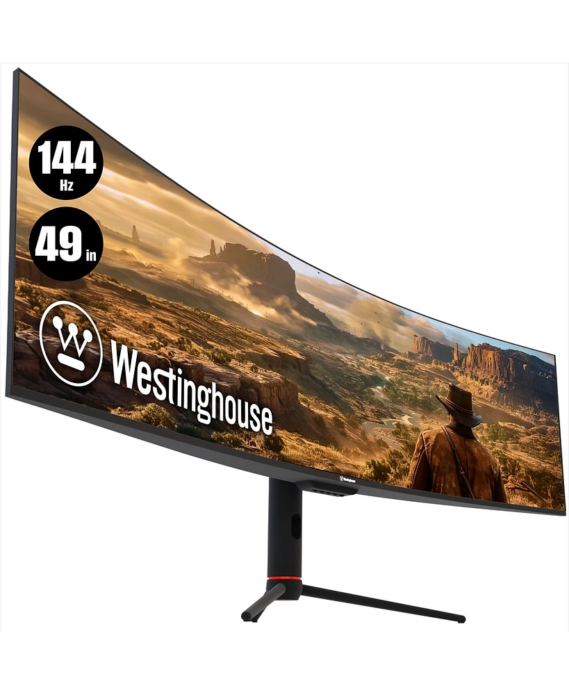 Westinghouse 49" Curved UltraWide Qhd Gaming Monitor