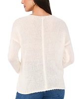 Vince Camuto Women's Center-Seam Crewneck Sweater