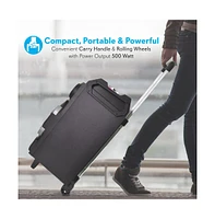 Pyle Portable Bluetooth Karaoke Speaker System