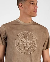 Guess Men's Spray Cracked Logo T-Shirt