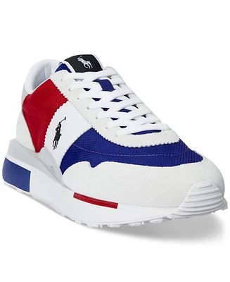 Polo Ralph Lauren Men's Train 89 Suede & Oxford Sneaker