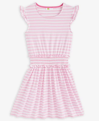 Epic Threads Little & Big Girls Striped Smocked-Waist Dress, Exclusively at Macy's