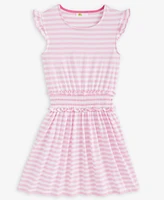 Epic Threads Little & Big Girls Striped Smocked-Waist Dress, Exclusively at Macy's