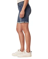 Democracy Petite Absolution Cuffed Denim Shorts