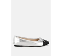 London Rag Minato Two Tone Ballet Flats