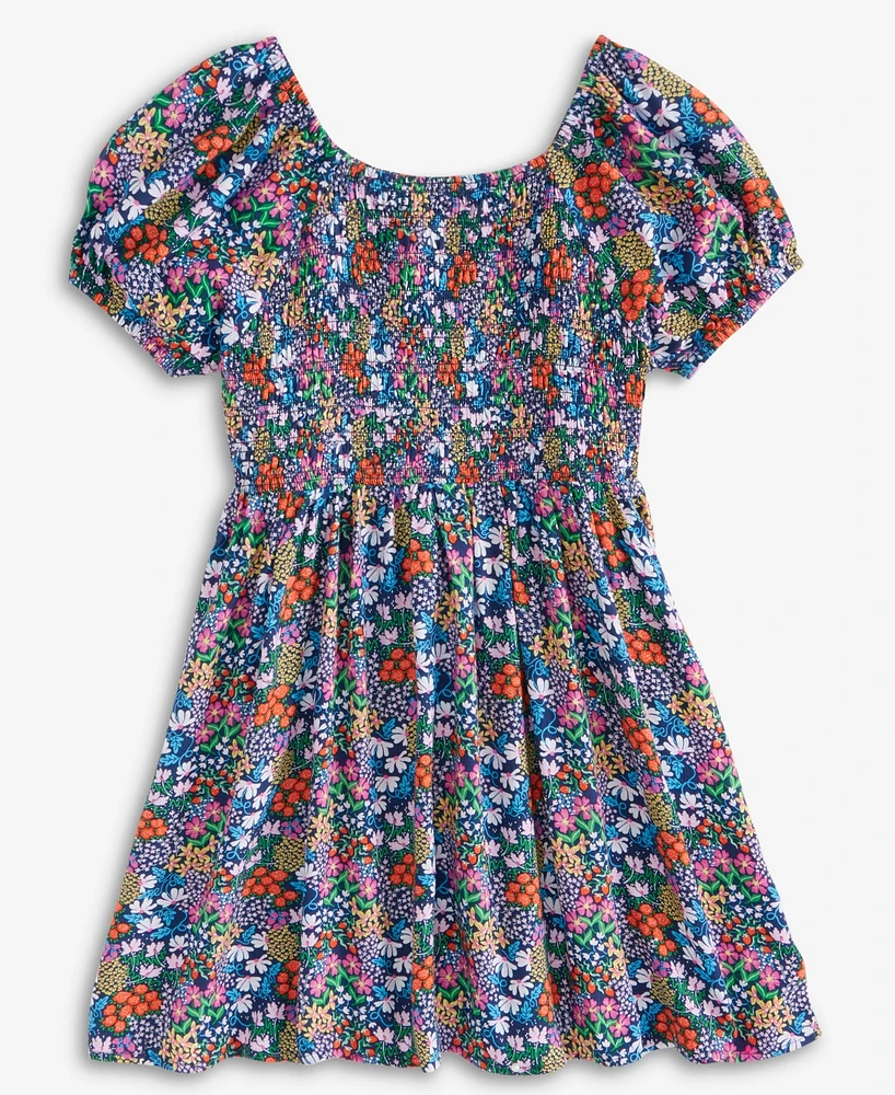 Epic Threads Little & Big Girls Ditsy Floral Smocked Dress, Exclusively at Macy's