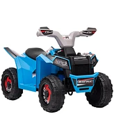 Aosom Kids Atv Quad Car, 6V Four-Wheeler w/ Forward Backward,