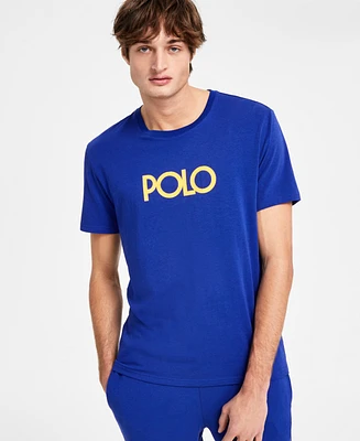 Polo Ralph Lauren Men's Short Sleeve Crewneck Logo Sleep T-Shirt, Exclusively at Macy's