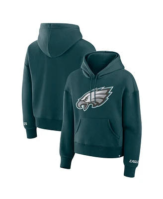 Fanatics Women's Green Philadelphia Eagles Legacy Fleece Pullover Hoodie