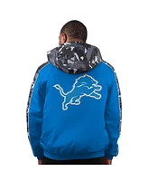 Starter Men's Blue Detroit Lions Thursday Night Gridiron Full-Zip Jacket