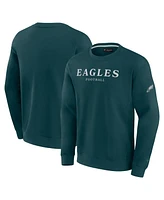 Fanatics Men's and Women's Midnight Green Philadelphia Eagles Elements Unlimited Fleece Pullover Sweatshirt