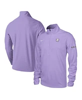 Nike Men's Lavender Kansas State Wildcats Training Performance Half-Zip Sweatshirt