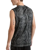 Reebok Men's Snake Aop Train Sleeveless T-Shirt