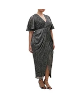 City Chic Plus Lily Sparkle Maxi Dress