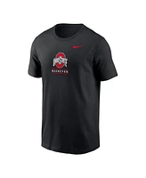 Nike Men's Black Ohio State Buckeyes 2-Hit T-Shirt