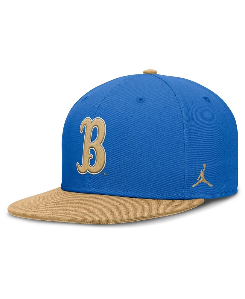 Jordan Men's Blue/Gold Ucla Bruins Two-Tone Primetime Performance Fitted Hat