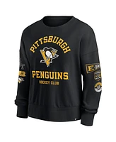 Fanatics Women's Black Pittsburgh Penguins Go Team Pullover Sweatshirt