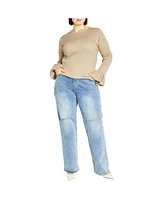 City Chic Plus Size Selena Sweater