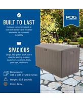 Plastic Development Group 130 Gallon Resin Outdoor Patio Storage Deck Box