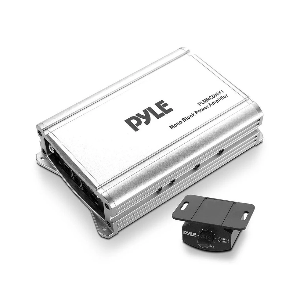 Pyle Mono-Block Weather-Resistant Audio Amplifier, Compact Class D, 1000W