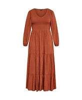 City Chic Plus Jayden Maxi Dress