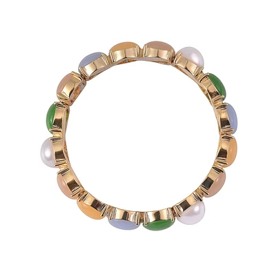 Laundry by Shelli Segal Multi Color Cab Stretch Bracelet