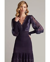 Tadashi Shoji Nyssa Bishop Sleeve Dress