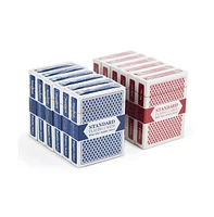 Slickblue 12-Pack Standard Playing Cards - Poker Size with Jumbo Index for Easy Viewing