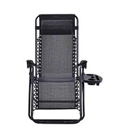 Slickblue Set of 2 Folding Outdoor Zero Gravity Lounge Chair Recliner