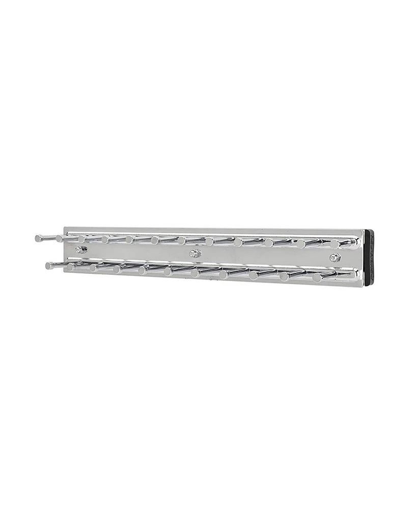 Rev-a-Shelf 12" Side Mount Extending Tie Organization Rack, Trc-12CR