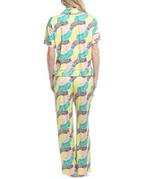Ocean Pacific Women's Mild At Heart Printed Pajama Set