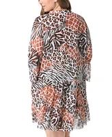 Coco Reef Women's Enchant Printed Cover-Up Dress