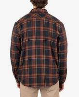 Hurley Men's Portland Sherpa Lined Flannel Shirt