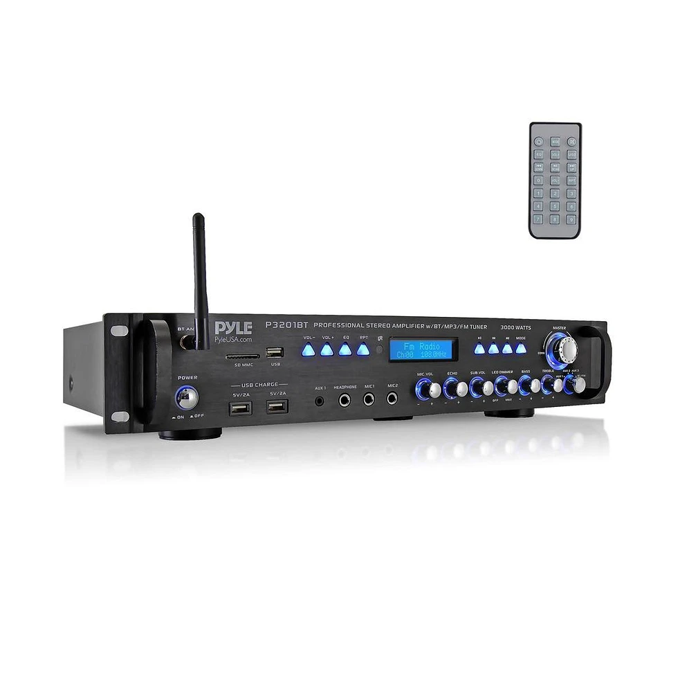 Pyle Bluetooth Hybrid Amplifier Receiver