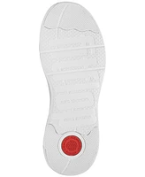 FitFlop Women's Super-q Knit Slip-On Lace-Up Sneakers