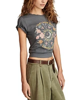 Lucky Brand Women's Stars Cosmos Classic Cotton T-Shirt