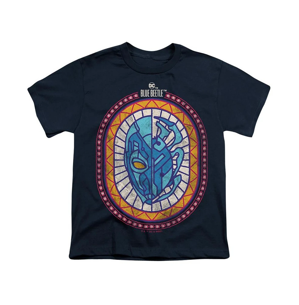 Blue Beetle Boys Reyes Courage Short Sleeve Tee / T-Shirt