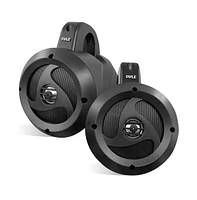 Pyle 4” Waterproof Off-Road Speakers, 900W, Compact Power Sport System (Pair)