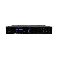 Pyle 5-Channel Audio Amplifier - Multi-Source 1/4" Audio/Microphone Input, Usb/Sd Readers, Fm Radio, Built-in Bluetooth for Wireless Audio Streaming