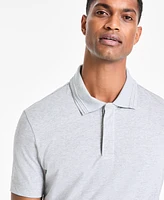 Alfani Men's Regular-Fit Mercerized Polo Shirt, Created for Macy's