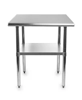 Slickblue Heavy Duty Stainless Steel 2 x 3 Ft Kitchen Kitchen Prep Table