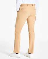 Alfani Men's Classic-Fit Solid Stretch Suit Pants, Created for Macy's